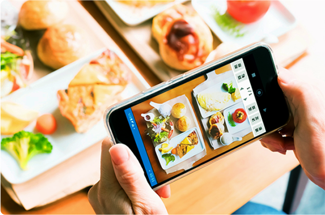 スマホで写真撮影して記録