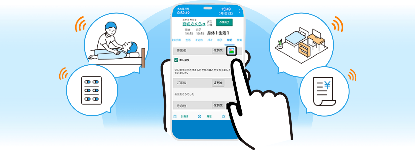 写真で​記録